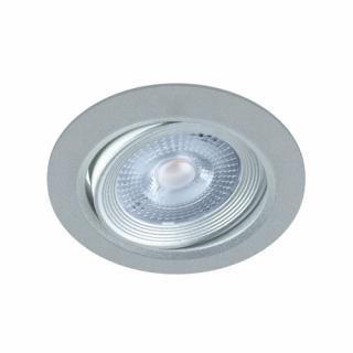 Downlight MONI LED C 5W WW IP20 38° stříbrná
