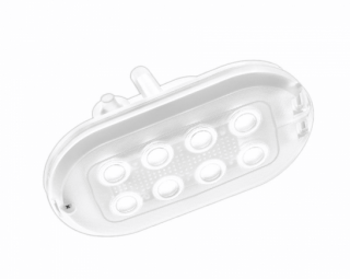 LED Přisazené svítidlo OVAL LED PRO 370lm 840 IP44 (3,4W) DOB