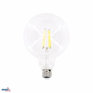 LED žárovka FILAMENT E27 G125 11W 4000K