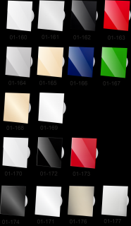 Panely pro ventilátory dRim barva: Červená, Materiál: plexi