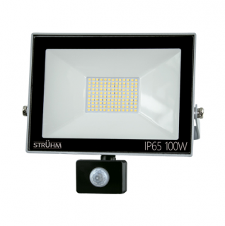 Reflektor KROMA LED S 100W 4500K pohyb. senzor šedá