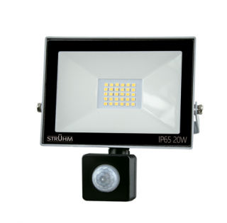 Reflektor KROMA LED S 20W 4500K pohyb. senzor šedá