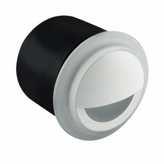 Schodišťové svítidlo KAMI LED C 3,5W NW IP44 90° bílá