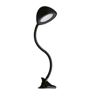 Stolní lampička RONI LED černá s klipem
