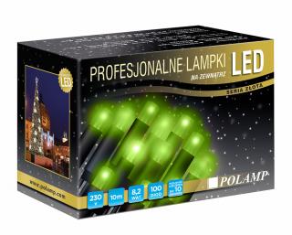 Světelné vánoční řetězy 80LED+20LED flash efekt 10m - více variant Varianty barev vánočních dekorací: 80 LED zelená + 20 LED flash efekt - studená…