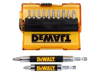 14 dílná sada bitů a držáků DEWALT - DT71570 (Sada bitů 14 dílná s magnetickým nástavcem, DeWalt, DT71570)