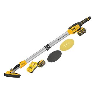 DCE800T2 DeWALT aku bruska na sádrokartony 225 mm, 18V, 2x 6,0 Ah