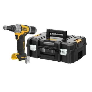DCF414NT DeWALT Aku nýtovací kleště 18V XR pro nýty od 4.8 mm do 6.4 mm, samostatný stroj