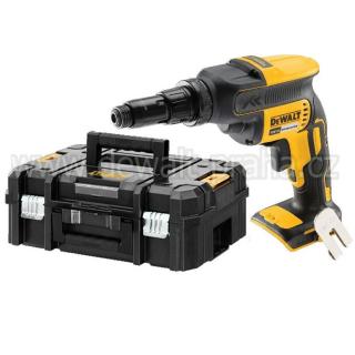 DCF622NT DeWALT Aku bezuhlíkový šroubovák na TEX šrouby 18 V XR Li-Ion v kufru, samostatný stroj