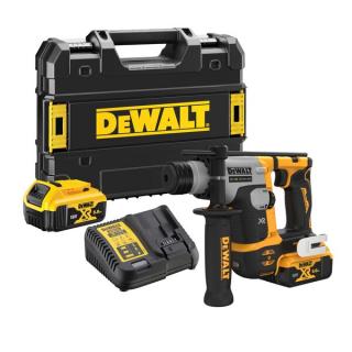 DCH172P2 DeWALT Aku bezuhlíkové vrtací kladivo XR 18 V 2x5,0 Ah, SDS-Plus, 1,4 J, kufr TSTAK