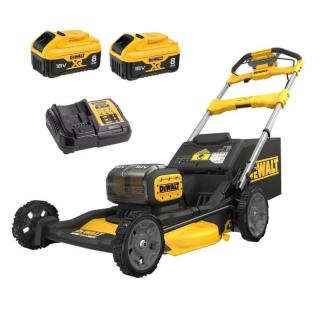 DCMWSP156W2 DeWALT Aku 2x 18V sekačka na trávu s pojezdem 53cm, 2x 18V XR Li-Ion 8,0 Ah (Nahrazuje sekačku DCMWSP564)