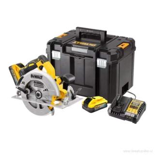 DCS570H2T DeWALT Aku kotoučová pila 184 mm,bezuhlíková, 18V XR 2x 5,0Ah POWERSTACK, TSTAK
