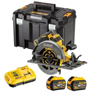 DCS579X2 DeWALT Aku kotoučová pila FlexVolt 54V 2x 9,0Ah, TSTAK