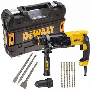 DeWalt D25144KP  Kombinované kladivo SDS-Plus 28 mm, 900 W, SDS-Plus,v kufru, příslušenství + vyměnitelné sklíčidlo