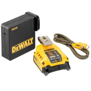 DeWALT DCB094K nabíjecí USB adaptér pro baterie XR 18V (Nabíječka / zdroj)