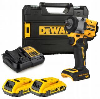 DeWALT DCF922D2T Bezuhlíkový rázový utahovák 18V 2x2,0Ah