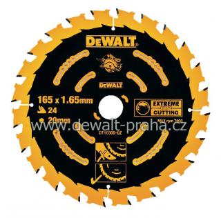 DT10300 DeWALT Pilový kotouč 165 x 20 mm, 24 zubů