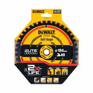 DT10303 DeWALT Extreme Pilový kotouč 184 x 16 mm, 40 zubů