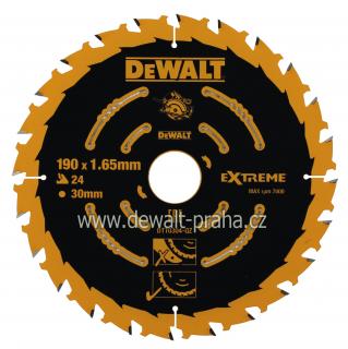 DT10304 DeWALT Pilový kotouč 190 x 30 mm, 24 zubů