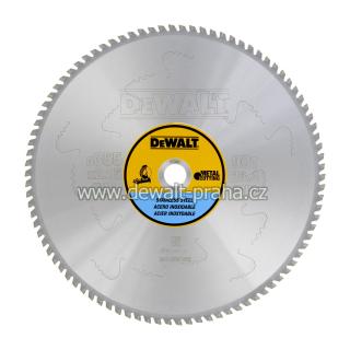 DT1922 DeWALT Pilový kotouč 355 x 25,4 mm na nerez ocel, 90 zubů pro DW872