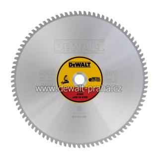 DT1927 DeWALT Pilový kotouč 355 x 25,4 mm na ocel, 90 zubů pro DW872