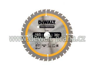 DT1950 DeWALT Pilový kotouč 165 x 20mm, 36 zubů