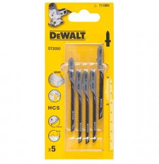 DT2050 DeWALT pilový plátek HCS 76 mm na dřevo 5ks