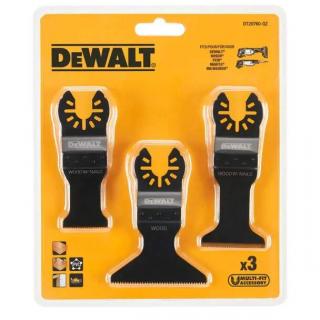 DT20760 DeWALT Sada pilových listů 3 ks, pro řezání dřeva/ s hřebíky, sádrokartonu, sádrovláknitých desek a PVC