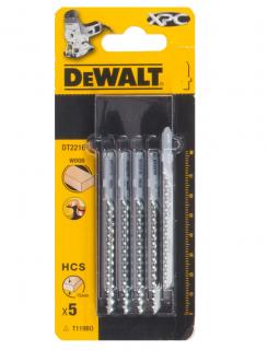 DT2216 DeWALT pilový plátek XPC 94 mm na dřevo 5 ks (z oceli s vysokým obsahem uhlíku (HCS))