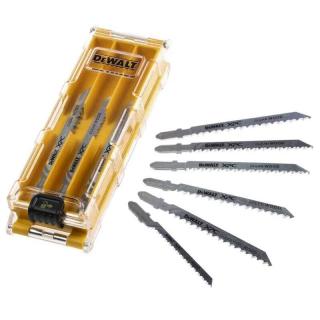 DT2298 DeWALT 14 dílná sada pilových listů XPC pro přímočaré pily (4× DT2209, 4× DT2205, 2× DT2213, 2× DT2216, DT2218, DT2217, DT2220)