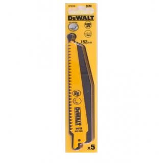 DT2356 DeWALT Pilový plátek 152 mm, na kov, omítky 5 ks