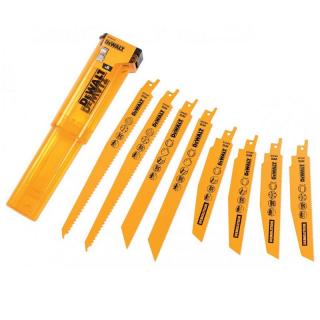 DT2442 DeWALT Sada bimetalových pilových plátků na dřevo/kov/PVC, 8 kusů