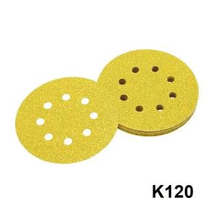 DT3116 DeWALT Brusný kotouč K180 na suchý zip 125 mm, 25 ks