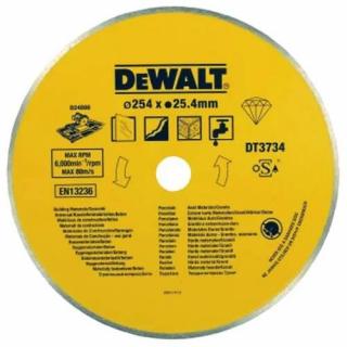 DT3734 DeWALT Diamantový kotouč 254 mm na keramické obklady pro D24000 , D36000