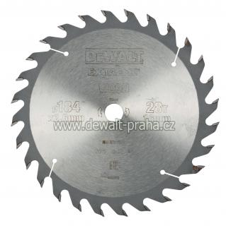 DT4031 DeWALT Pilový kotouč 184 x 16 mm, 28 zubů