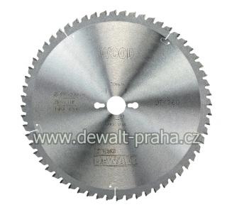 DT4260 DeWALT Pilový kotouč 305x30mm, 60 zubů