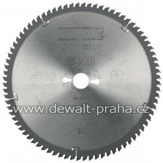 DT4281 DeWALT Pilový kotouč 300x30mm, 80 zubů