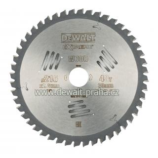 DT4320 DeWALT Pilový kotouč 216 x 30 mm, 48 zubů