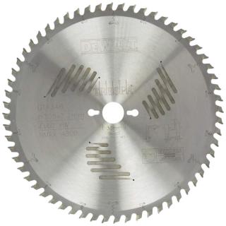 DT4346 DeWALT EXTREME Pilový kotouč 305 x 30 mm, 60 zubů, HZ 10 °, pro materiály TRESPA