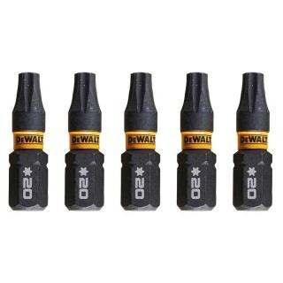 DT7381T DeWALT Sada torzních šroubovacích bitů 5 ks Torx T20 FLEXTORQ, EXTREME