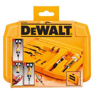 DT7612 Sada záhlubníků 12kusů DeWALT