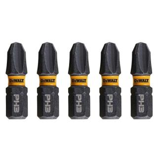 DT7995T DeWALT Sada torzních šroubovacích bitů 5 ks Phillips Ph3 25mm FLEXTORQ, EXTREME (FLEXTORQ 3.0 IMPACT TORSION READY ZONE)