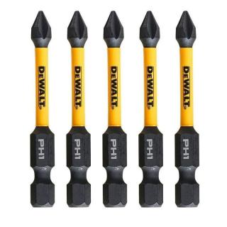 DT7997T DeWALT Sada torzních šroubovacích bitů 5 ks PH1 57 mm FLEXTORQ, EXTREME  (FLEXTORQ 3.0 IMPACT TORSION READY ZONE)