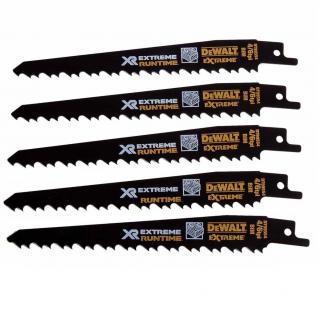 DT99554 Sada pilových listů pro mečové pily na dřevo (5ks) DeWALT