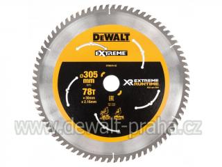 DT99576 DeWALT Pilový kotouč 305 x 30 mm, 78 zubů, XR FLEXVOLT