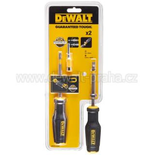 DWHT0-62057 DeWALT Set šroubováku 2ks s Magnetic screw lock