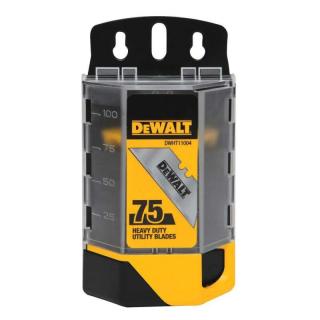 DWHT11004-7 DeWALT Indukčně kalená čepel pro zasunovací nůž, 75 ks
