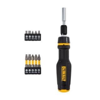 DWHT68001-0 DeWALT Teleskopický šroubovák s ráčnou FULLFIT, včetně šroubovacích nástavců, 10dílná sada