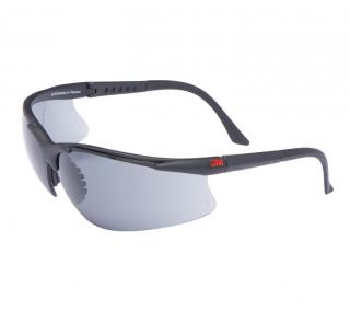 2751 - Ochranné brýle 3M Premium, kouřový polykarbonátový zorník, polykarbonátový rámeček, 4 polohy nastavení délky postranic, černá ramena