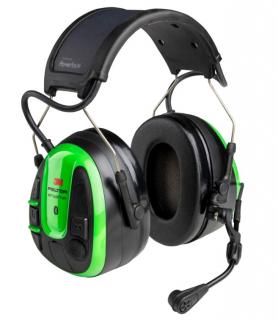 MRX21A1WS7, WS ALERT XPV, Headset App, zelená, náhlavní páska, Solární nabijení, MultiPoint Bluetooth, 3M PELTOR